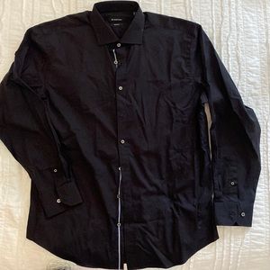 Bugatchi XL long sleeve black men’s shirt